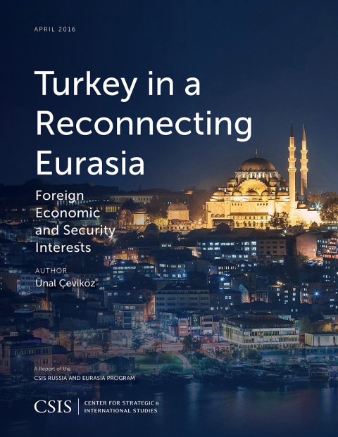 Cover image for book Turkey in a Reconnecting Eurasia