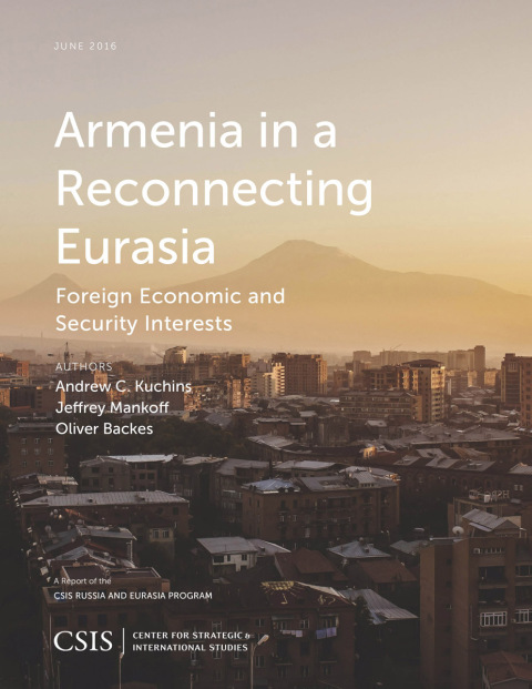 Cover image for book Armenia in a Reconnecting Eurasia