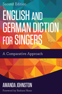 Imagen de portada: English and German Diction for Singers 2nd edition 9781442260887