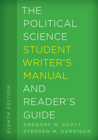 Titelbild: The Political Science Student Writer's Manual and Reader's Guide 8th edition 9781442267091