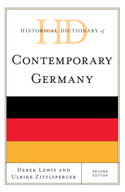 Cover image for book Historical Dictionary of Contemporary Germany