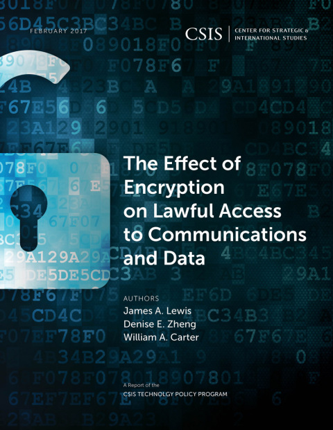 Effect of Encryption on Lawful Access to Communications and Data 