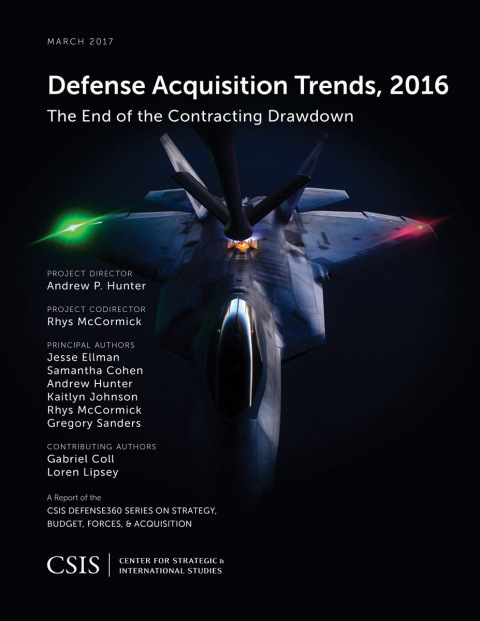Defense Acquisition Trends, 2016 