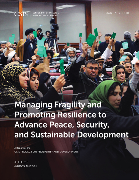 Cover image for book Managing Fragility and Promoting Resilience to Advance Peace, Security, and Sustainable Development