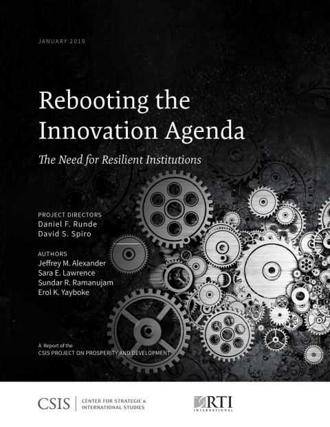 Cover image for book Rebooting the Innovation Agenda