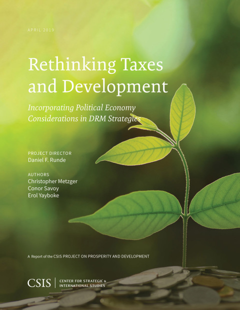 Cover image for book Rethinking Taxes and Development