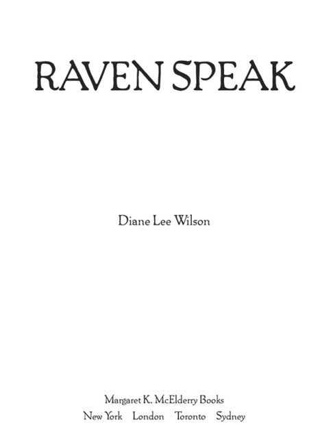 Cover image for book Raven Speak