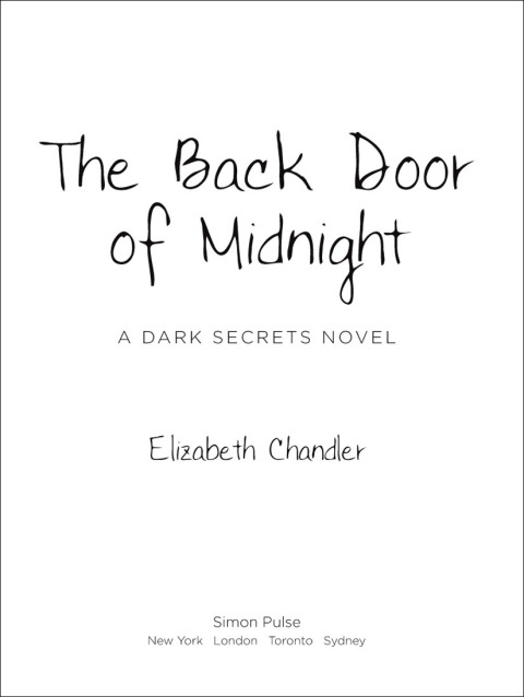 Cover image for book The Back Door of Midnight