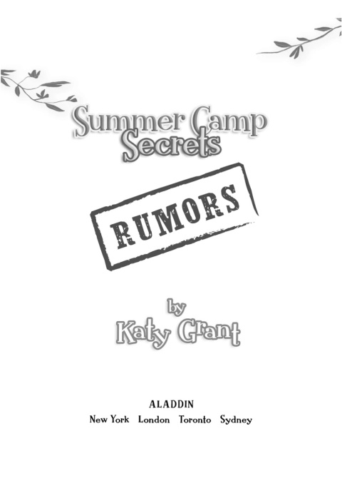 Cover image for book Rumors