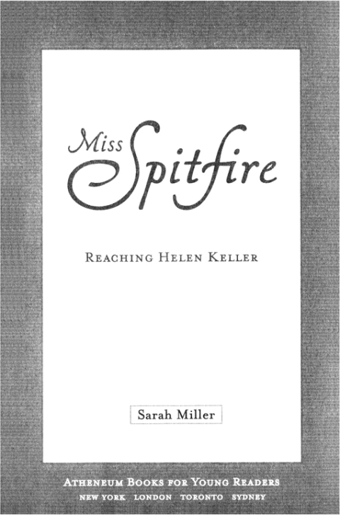 Cover image for book Miss Spitfire