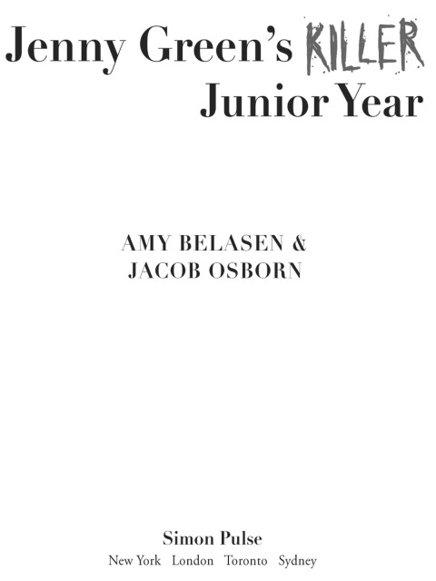 Cover image for book Jenny Green's Killer Junior Year
