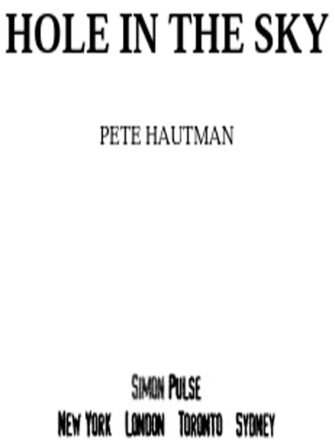 Cover image for book Hole in the Sky