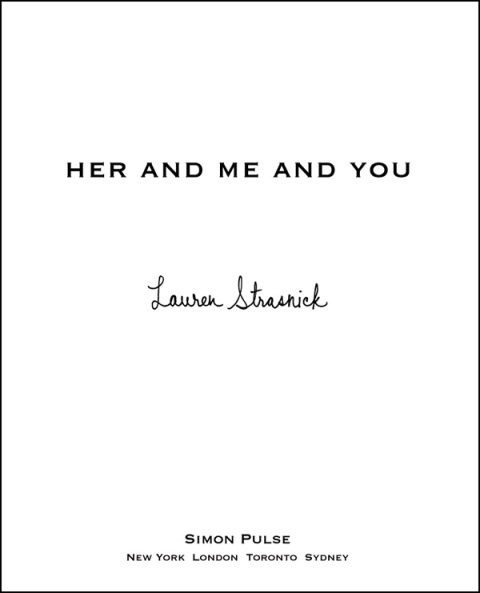 Cover image for book Her and Me and You