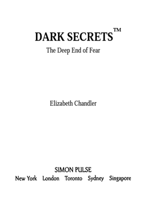Cover image for book The Deep End of Fear