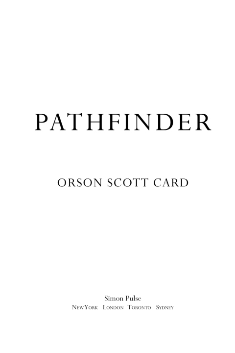 Cover image for book Pathfinder