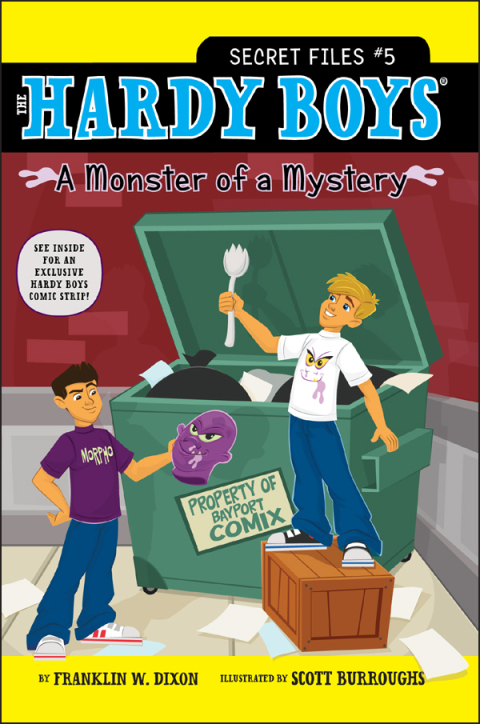 Cover image for book A Monster of a Mystery
