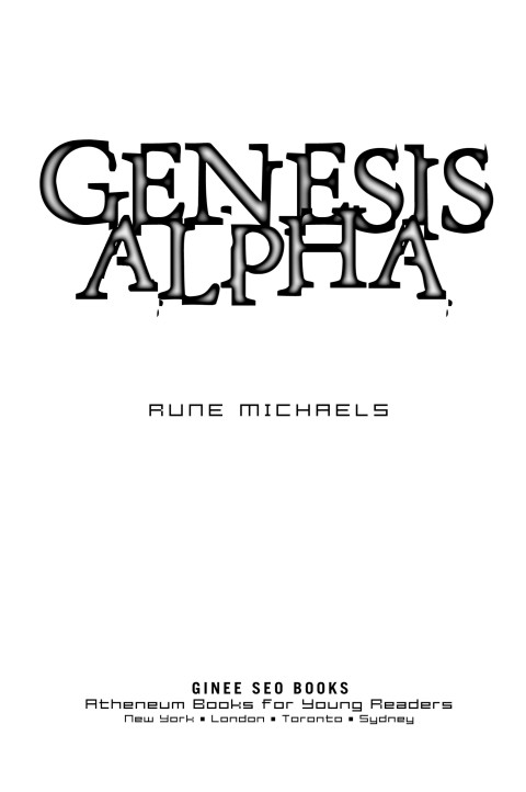 Cover image for book Genesis Alpha