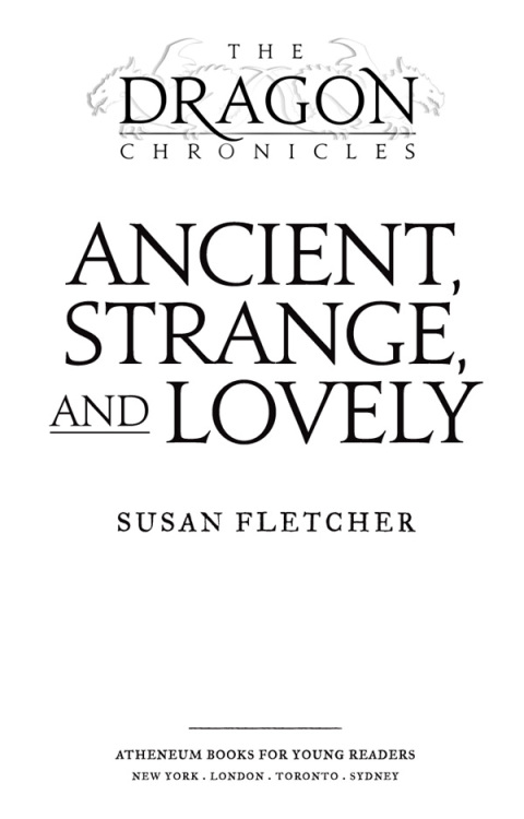 Cover image for book Ancient, Strange, and Lovely