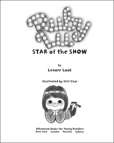Cover image for book Ruby Lu, Star of the Show