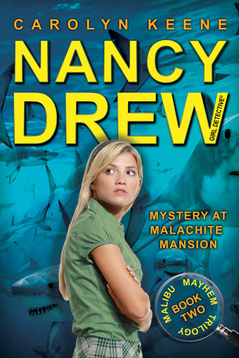 Cover image for book Mystery at Malachite Mansion