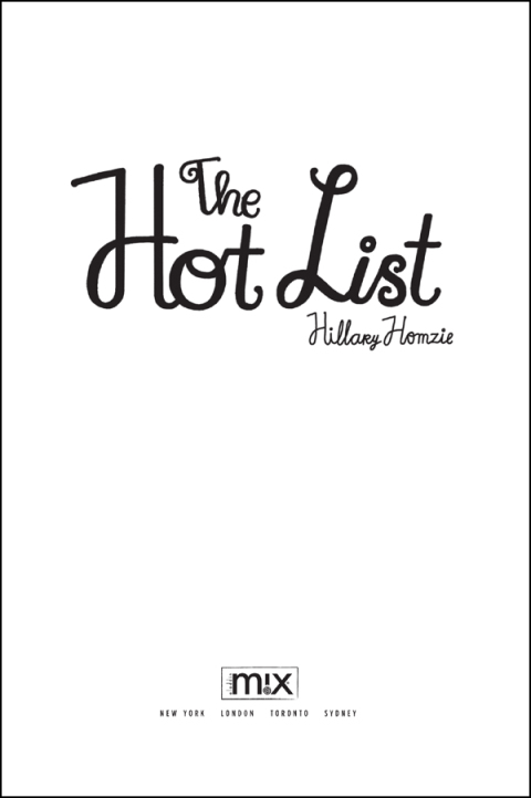 Cover image for book The Hot List