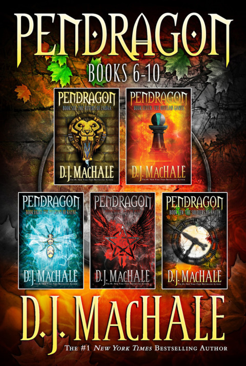 Cover image for book Pendragon Books 6-10