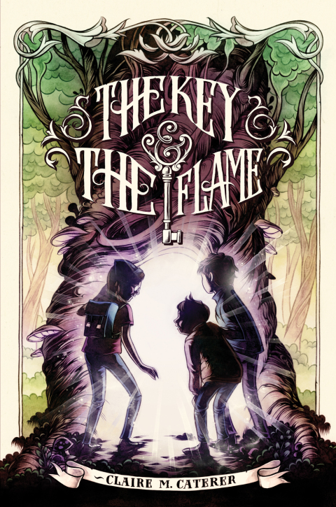 Cover image for book The Key & the Flame