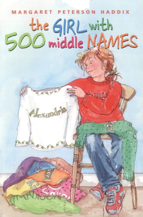 Cover image for book The Girl With 500 Middle Names