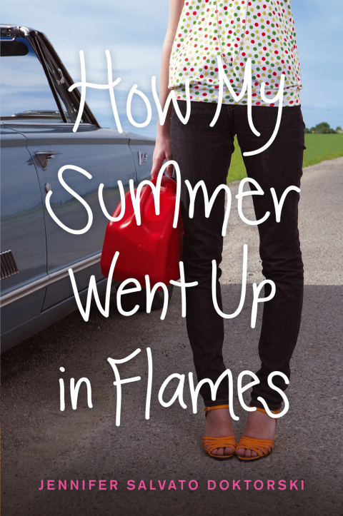 Cover image for book How My Summer Went Up in Flames