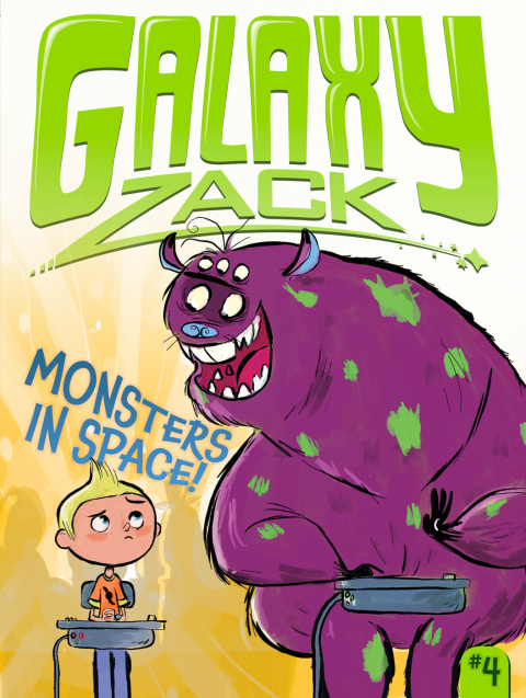 Cover image for book Monsters in Space!