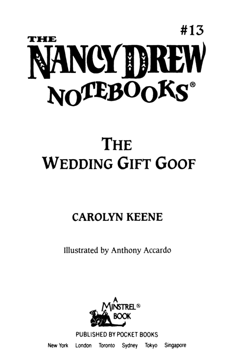 Cover image for book The Wedding Gift Goof