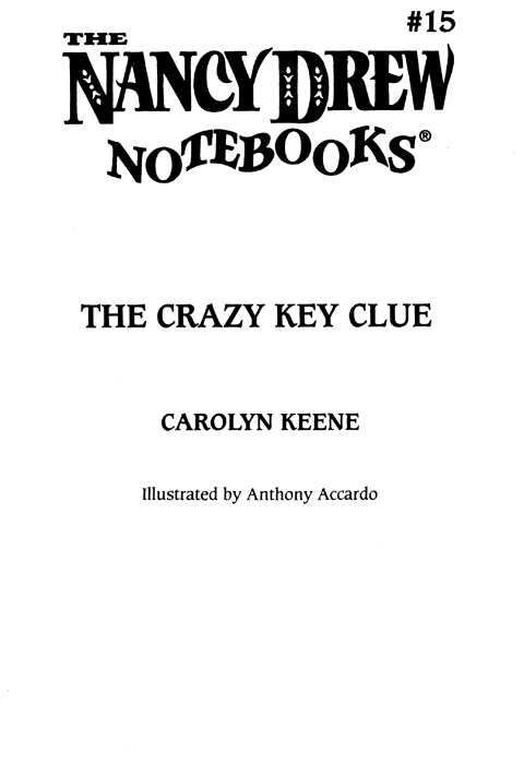Cover image for book The Crazy Key Clue