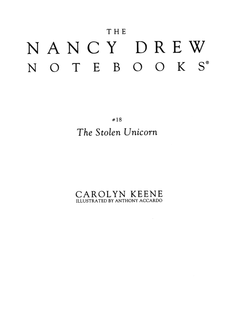 Cover image for book The Stolen Unicorn
