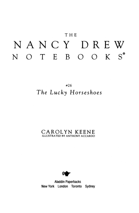 Cover image for book The Lucky Horseshoes
