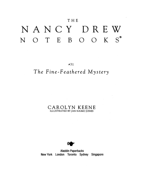 Cover image for book The Fine-Feathered Mystery