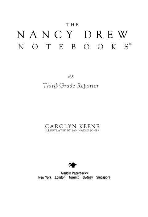 Cover image for book Third-Grade Reporter