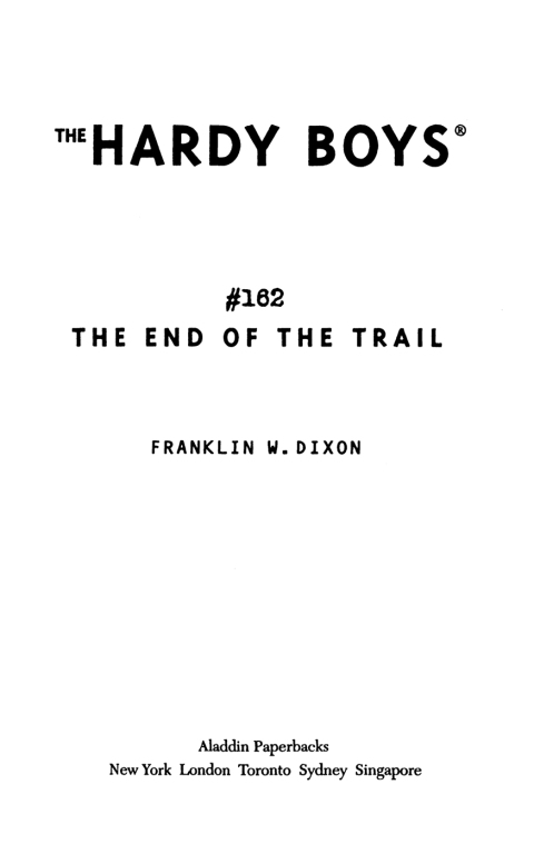Cover image for book The End of the Trail