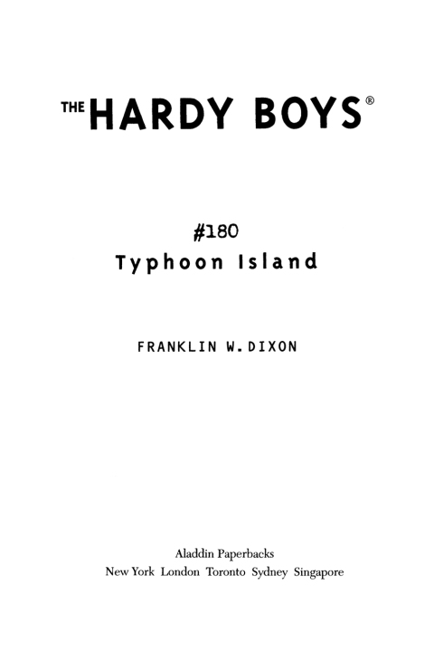 Cover image for book Typhoon Island