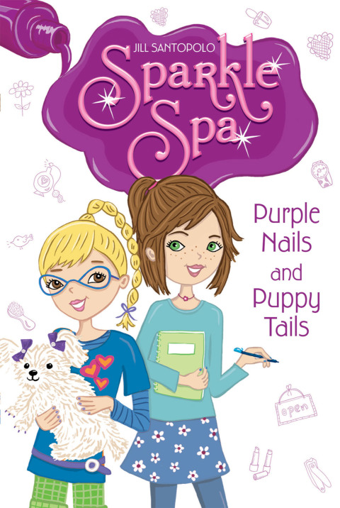 Cover image for book Purple Nails and Puppy Tails