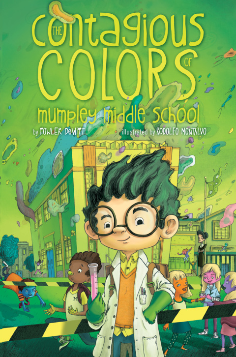 Cover image for book The Contagious Colors of Mumpley Middle School