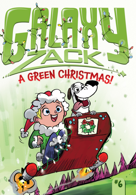Cover image for book A Green Christmas!