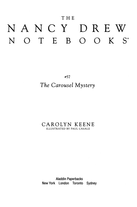 Cover image for book The Carousel Mystery