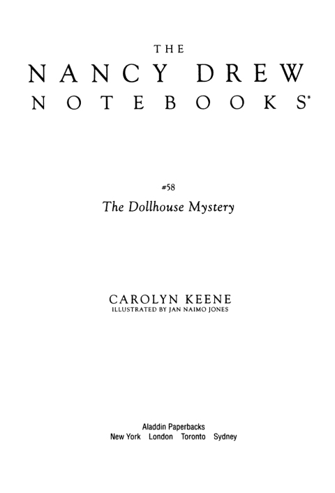 Cover image for book The Dollhouse Mystery