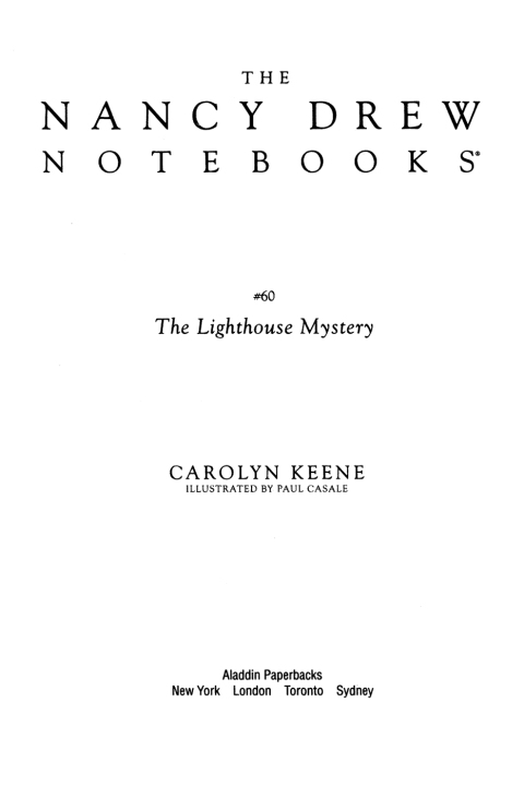 Cover image for book The Lighthouse Mystery