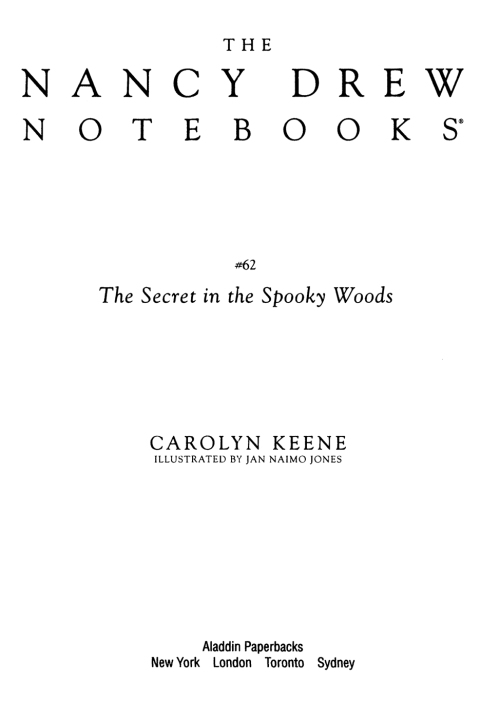 Cover image for book The Secret in the Spooky Woods
