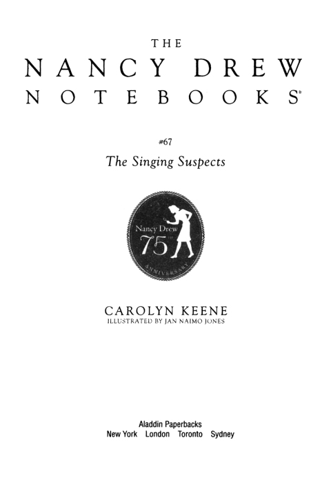 Cover image for book The Singing Suspects