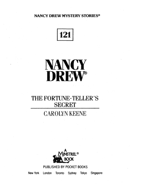 Cover image for book The Fortune-teller's Secret