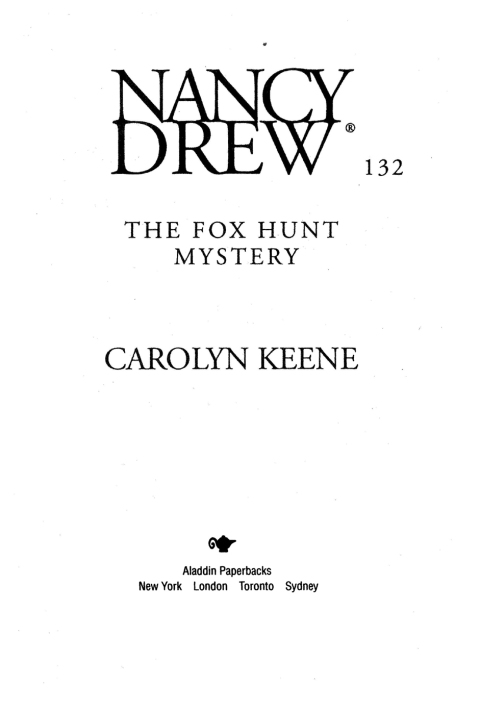 Cover image for book The Fox Hunt Mystery