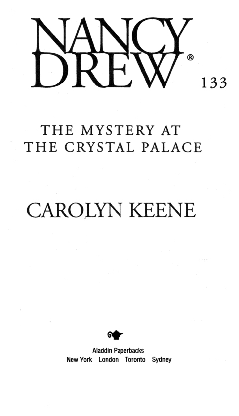 Cover image for book The Mystery at the Crystal Palace