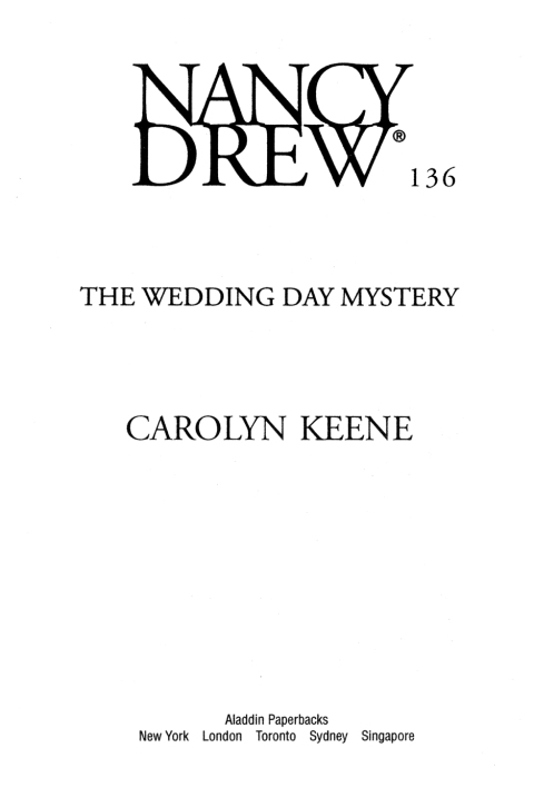Cover image for book The Wedding Day Mystery